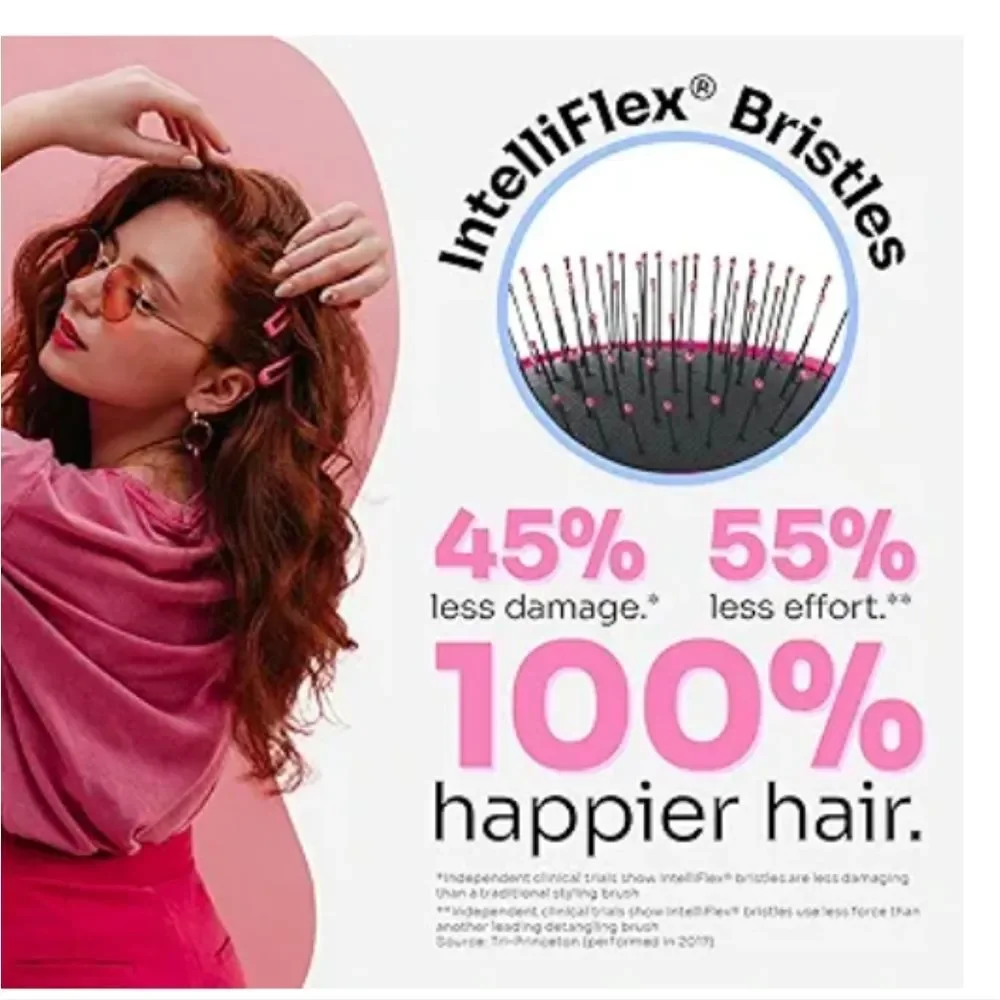NIB Wet Brush Ultra-Soft IntelliFlex Bristles Original & Mini Detangler